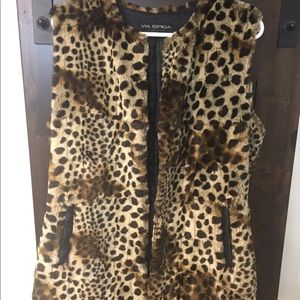 Animal print jacket